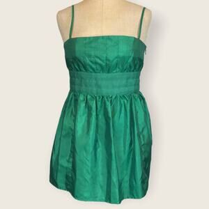 Y2K Bcbgirls emerald green top size m bcbg